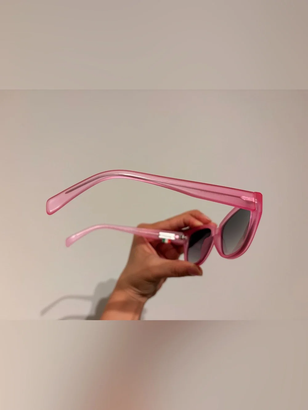 Italia Independent Icons Barbie Pink Sophia Sunglasses